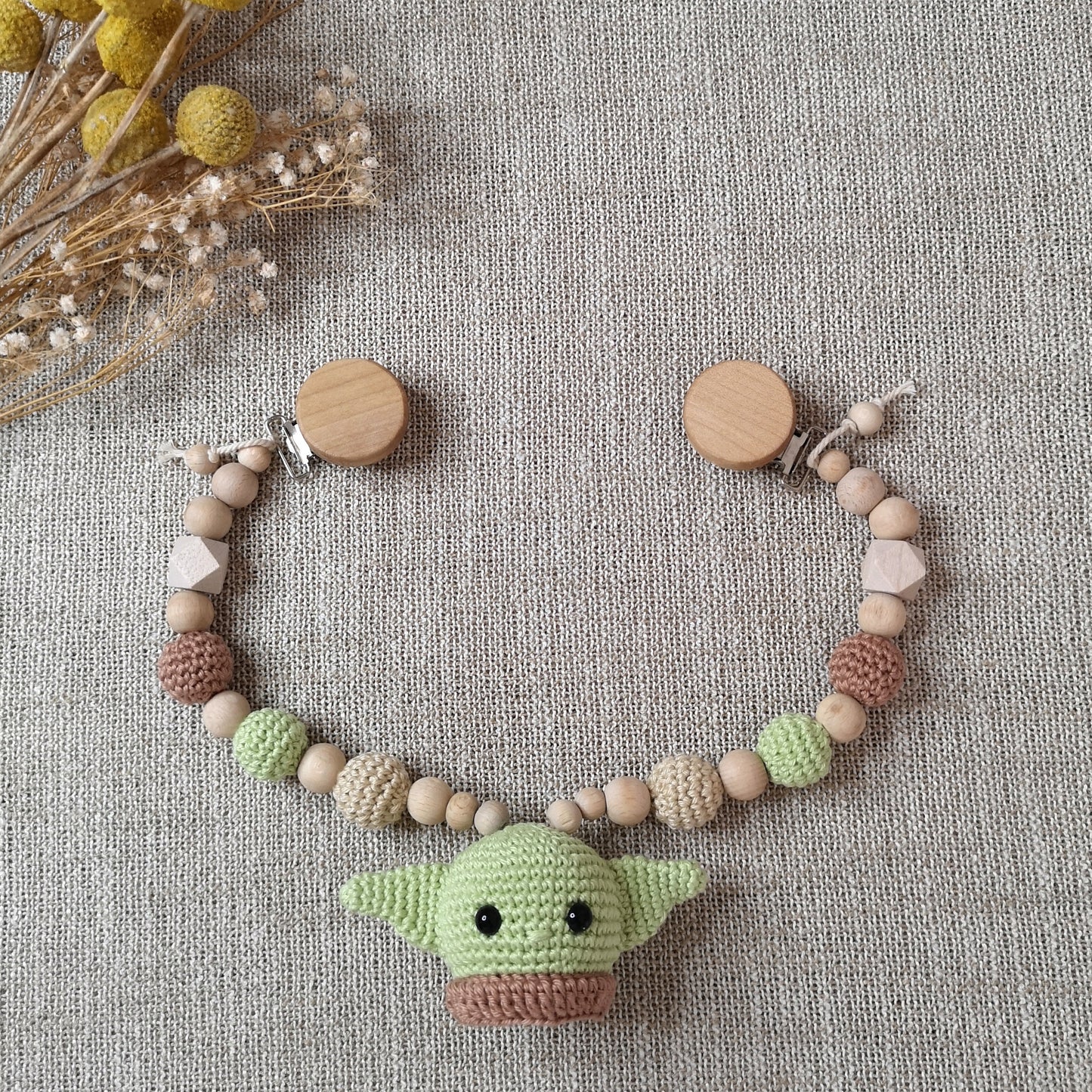 KINDERWAGENKETTE BABY YODA, GROGU